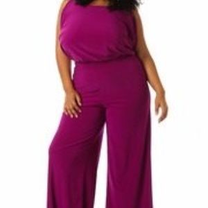 Plum or Red Jumpsuit
